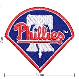 Philadelphia Phillies Patch Logo Emrbroidered Iron on Patches Free Shipping From Thailand