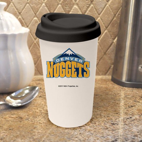 NBA Denver Nuggets Logo Travel Mug