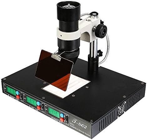 StarsPlus T862 Rework Station Infrared Soldering Good Prestige Welder Machine Focus Lenses Included