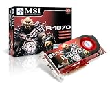 MSI R4870 T2D1G OC Radeon HD 4870 1GB 256-bit GDDR5 PCI Express 2.0 x16 HDCP Ready CrossFire Supported Video Card
