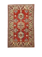 Design Community By Loomier Alfombra Ozbeki Ghazni A (Rojo/Multicolor)