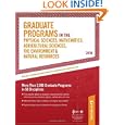 Graduate Programs in the Physical Sciences, Mathematics, Agricultural Sciences (Peterson's Graduate Programs in the... by Peterson's and Jill Schwartz
