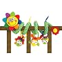 Edushape Sunny Activity Wrap Baby Toy