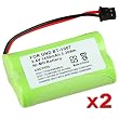 2 pack BT1007 For Uniden Home Cordless Phone Battery