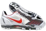 Men Nike Total 90 Laser II FG (PROMO) Metallic Silver / Chilling Red / Black 328205-061