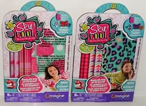 Amazon.com: Sew Cool Fabric Refill Accessory 2 SETS Trendy & Sweet Kits