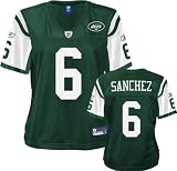 Mark Sanchez Green Reebok Premier New York Jets Women's Jersey