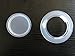 Do4U Patio Garden Umbrella Table Hole Ring Plug Cover and Cap for Table Set (2inch, White)