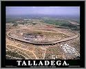 NASCAR Tracks - Talladega Superspeedway - Lg - Plaque Mounted & Laminated Print