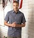 Info/Buy Blue Harbour Pure Cotton Short Sleeve Denim Check Shirt