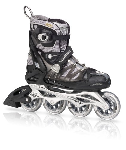 ROLLERBLADE Herren Inlineskates Crossfire 360 MX, schwarz/silber, 275/EU 42,5, 00700500 81 Preisvergleich