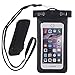 Waterproof iPhone 6s Case, Mini-Factory Dry Bag Pouch for Apple iPhone 6 and 6S with Armband for Water Activities - IPX8 Certified - Black