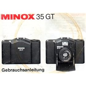 MINOX 35 GT, and Matching Flash, Vintage 1981 German miniature camera & flash