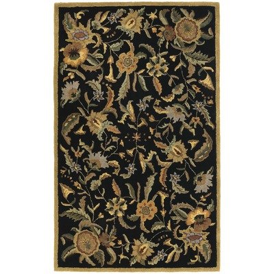 St. Croix PT32N Traditions Paradise Black Rug Size: 8' x 11'