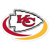 Kansas City Chiefs Team Auto Window Decal (12 x 10 -inch)