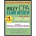 Wiley CPA Exam Review 2009-2010 (Outlines and Study Guides) (WILEY CPA EXAMINATION REVIEW VOL 1: OUTLINES AND STUDY GUIDES) (Paperback)
