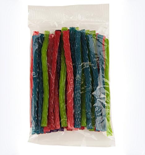 Tasty Twirls Assorted Fruit Candy Twists, 12 Oz. Bag (Case of 8)
