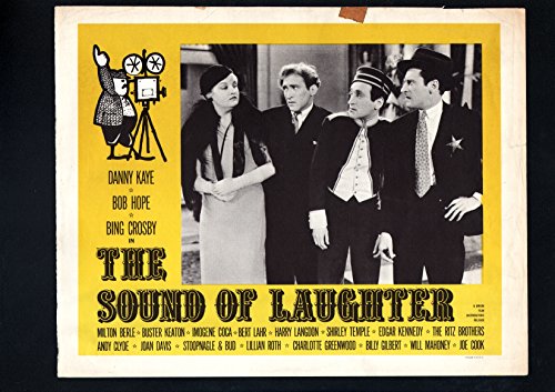 THE SOUND OF LAUGHTER-LOBBY CARD-VG/FN-1960′S-COMEDY-DOCUMENTARY-RITZ BRO VG/FN THE SOUND OF LAUGHTER-LOBBY CARD-VG/FN-1960′S-COMEDY-DOCUMENTARY-RITZ BRO VG/FN