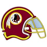 Nfl Washington Redskins Neon Football Helmet Size: One Size