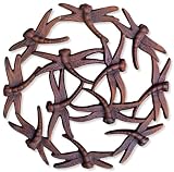 Sunset Vista Designs Cast Iron Dragonfly Garden Stepping Stone, 10-1/2-Inch Diameter
