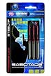 Winmau Sabotage 90% Tungsten Alloy Professional Level Steel Tip Darts (24-Gram)