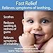Hyland's Baby Teething Tablets, Natural Baby Teething Pain and Irritability Relief, 250 Count