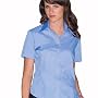 Kustom Kit Ladies Continental Short Sleeve Blouse