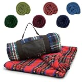 Outdoor Picnic Blanket w/ Carrying Straps (Sky/Vista Blue)