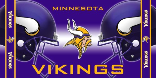 NFL Strandtuch 150x75 cm Minnesota Vikings