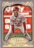 2012 Topps Gypsy Queen Baseball Card # 131 Domonic Brown - Philadelphia Phillies (ENCASED MLB Trading Card)