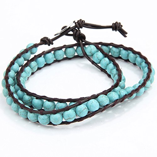 S.s(sportspirit) bohemia style turquoise bracelet- fits…