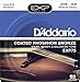 D'Addario EXP75 Coated Phosphor Bronze Mandolin Strings, Medium/Heavy, 11.5-41