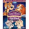 Lady and the Tramp 1 and 2 Double Pack [Blu-ray][Region Free]