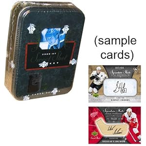 2006 07 Upper Deck Sweet Shot Hockey Unopened Hobby Box (Tin) - 4 card per tin including 1... by 