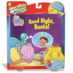 Click here to buy Storytime Theater Cartridges - Dora the Explorer: Goodnight, Boots.