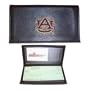 Auburn Tigers Black Embroidered Leather Checkbook Cover