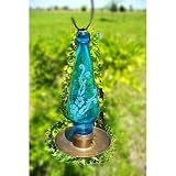 Parasol Etched Filigree Seed Trumpet Wild Bird Feeder - In Your Choice of Colors