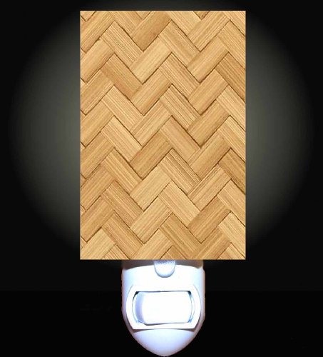 Basket Weave Look Decorative Night Light