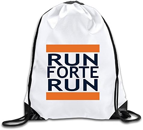 Matt Forte Jets Run Forte Run Drawstring Backpack Bag Gym Sack