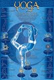 Yoga - Posituren Und Chakren Poster (91 x 61cm)