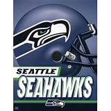 Seattle Seahawks - Helmet 27X37 Vertical Flag by Old Glory