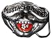 Z72 MUSTACHE RIDES 5 CENTS BELT BUCKLE FUNNY Image