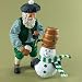 Possible Dreams Celtic Santa Tapping into the Holidays