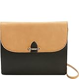 Isaac Mizrahi Designer Handbags: Leather Tatiana Convertible Clutch / Crossbody (See More Colors)