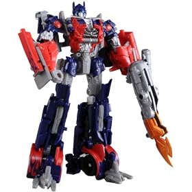 Transformers - Dark of the Moon - DA03 Mechtech Trailer - Optimus Prime Action Figure: Toys &amp; Games