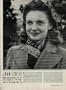 JOAN LESLIE - Girlish and unassuming, at 17 she shines brightly as a full-fledged movie star able to sing, dance, act. ..... 1942 LIFE Magazine Article, A5129A.