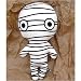Search : 17" tall mummy fabric doll
