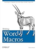 Writing Word Macros