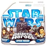 Star Wars Galactic Heroes Mini Figure 2-Pack Princess Leia (Boushh Disguise) and Han Solo
