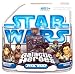 Star Wars Galactic Heroes Mini Figure 2-Pack Princess Leia (Boushh Disguise) and Han Solo
